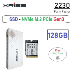 SSD NVMe M.2 2230 128GB PCIe 3.0 Gen3 M-Key